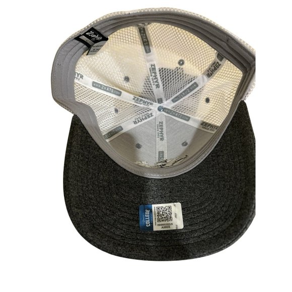 Zephyr NCAA Notre Dame Fighting Irish “Mist” Curved Bill Stretch Fit Hat New L - Picture 12 of 13